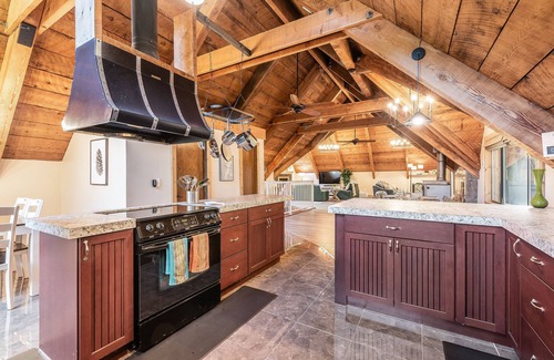 Port Angeles East Cabin | Cabin on Peaceful creek w/hot tub, sauna, firepit- minutes from Hurricane Ridge