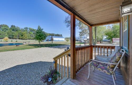 Austinville Apartment | Cabin on Rivers Edge Trail in Steamboat Rock!