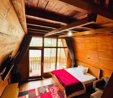 Kejajar House | Cabin sikunir dieng