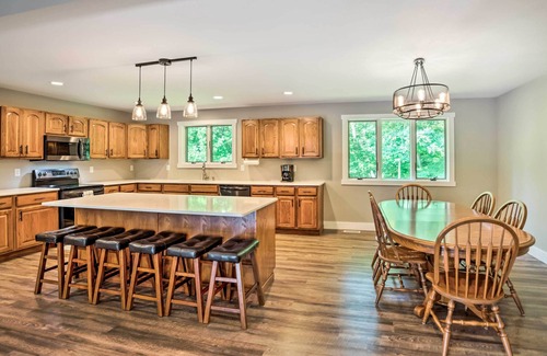 Balsam Lake Cottage | Cabin w/Dock & Porch Across From Balsam Lake