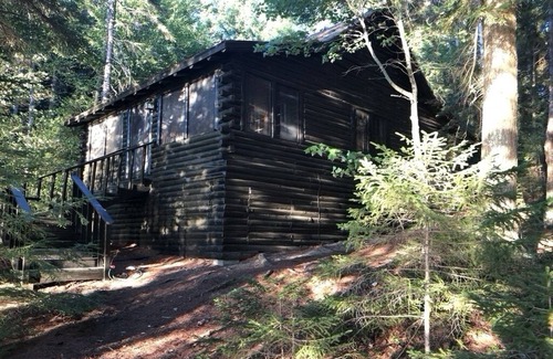 Cherryfield Cabin | Cabin w/Private Beach. Views of Mountains, Lake and Sunset! Close to Acadia NP!