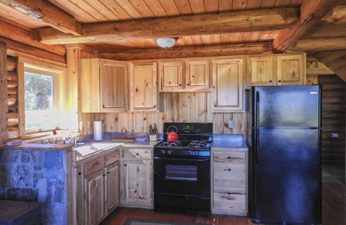 Polebridge Cabin | Cabins At Hay Creek Gorgeous Log Cabin Stunning Views of Glacier National Park