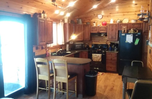 Waterville Cabin | Cabins overlooking the lake Sakatah, bordering the state trail
