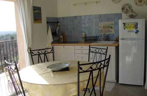 Callian Apartment | Callian - Enchanting view for this beautiful independent studio.