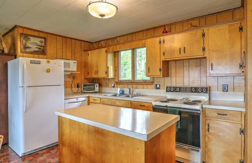 Rangeley Plantation House | Camp Chuck-a-luck - Nice log cabin with flat lawn to waterfront
