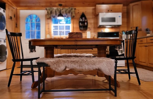 Bristol Hills Cabin | Camp Navarac, a cozy waterfront ski retreat just 6 miles from Bristol Mountain.