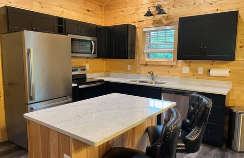 Brookville Cabin | Campfire/grill/full-kitchen, Cabin near Brookville Lake