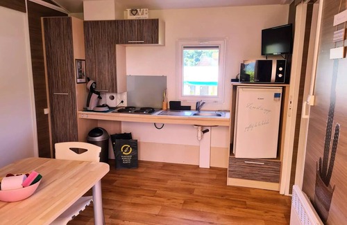 Les Grandes-Ventes House | Camping de l'Orival * - Mobil home Petit Malo 4 people