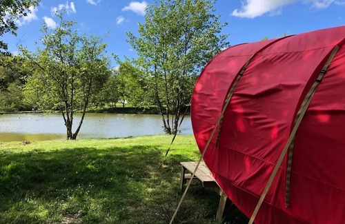Saint-Leger-de-Fougeret House | Camping LA FOUGERAIE *** - Cocoon Pond 2 people