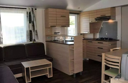 Saint-Cricq House | Camping Lac de Thoux* - Mobile home Loggia Classic 3 rooms 4 people Air-conditioned