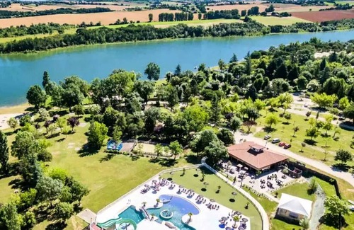 Saint-Cricq House | Camping Lac de Thoux* - Mobile home Loggia Classic 3 rooms 4 people Air-conditioned