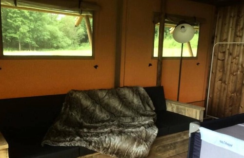 Louvemont House | Camping le Buisson **** - Luxury Tent Lodge Safari Premium 3 rooms 4/5 people