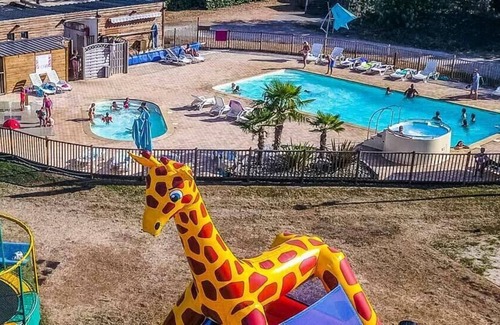 Naucelle House | Camping le Lac de Bonnefon*** - Canvas Bungalow 3 rooms 5 people Without Sanitary