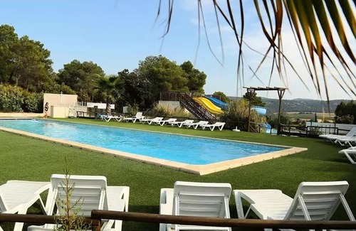 Fabrezan House | Camping Le Pinada * - Mobil Home LOUISIANE - 2 bedrooms - 22m2 4 to 5 people - 4 pers. included in the tariff