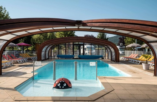 Severac-d'Aveyron House | Camping les Calquieres* - Mobile Home Cozy 4 rooms 6 people Air-conditioned
