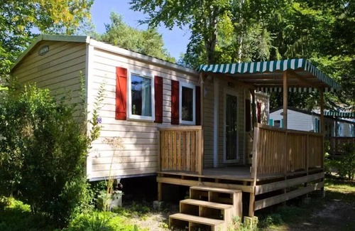 Pont-de-Poitte House | Camping Les Pêcheurs* - Mobil Home Family 4 Rooms 6 People