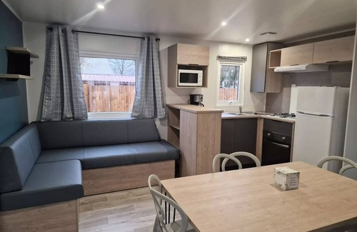 Sallertaine House | Camping Les P'tites Maisons dans la Prairie * - Family mobile home 4 people. - 2CH 4 people
