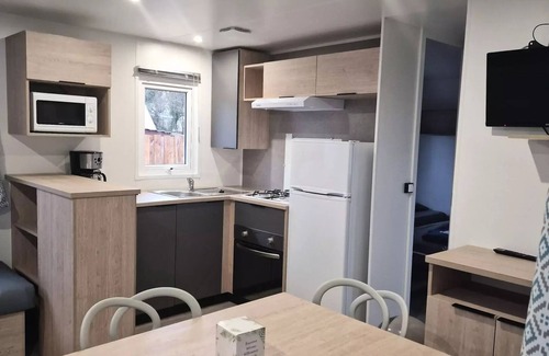 Sallertaine House | Camping Les P'tites Maisons dans la Prairie * - Family mobile home 4 people. - 2CH 4 people