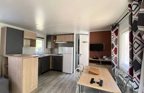 Saint-Paul-en-Born House | Camping maeva Escapades La Clairière * - Premium Mobile Home 3 Rooms 4 People + TV