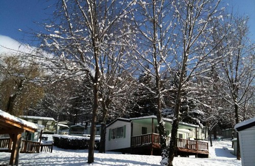 Saint-Girons House | Camping Parc de Palétès* - 3-room lodge for 4 people without sanitary facilities