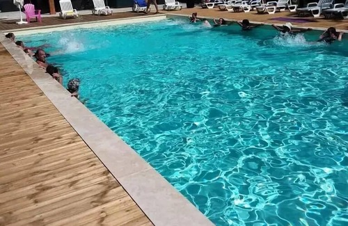 Mialet House | Campsite La Berge Fleurie * - Mobile home 1 bedroom 2 PEOPLE (double bed) CLIMATEIZATION/TV 2 persons