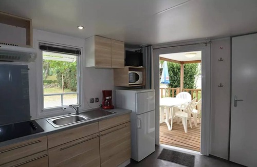 Vagnas House | Campsite La Rouvière Les Pins * - Bungalow-Mobil 5 persons