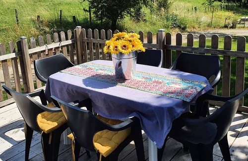 Le Grez House | Campsite Les Tournesols * - Mobilhome Evolution 45m2 (24m2+21m2 terrace) - 2 bedrooms 4 people