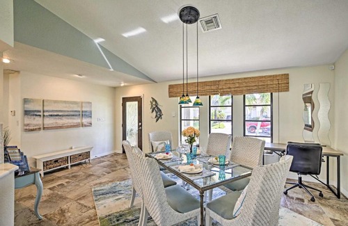 Punta Gorda House | Canal Waterfront Home with Private Pool and Dock!