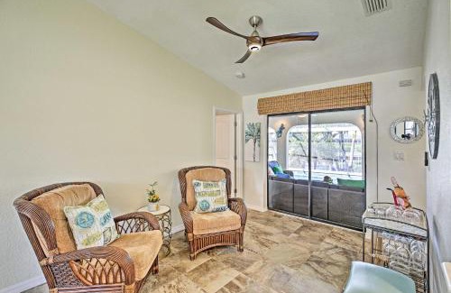 Punta Gorda House | Canal Waterfront Home with Private Pool and Dock!