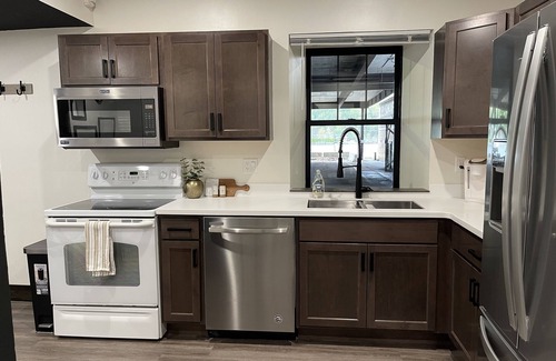 Houghton Apartment | Canalside Suite- Downtown Houghton Ground Level Apartment
