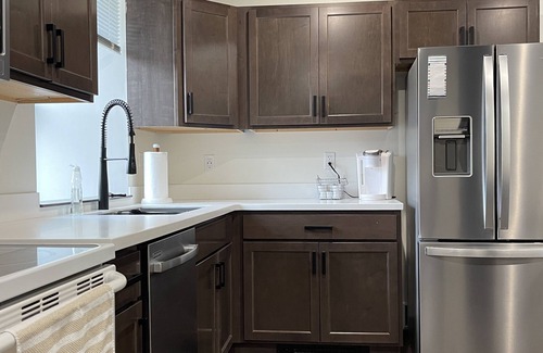 Houghton Apartment | Canalside Suite- Downtown Houghton Ground Level Apartment