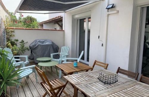Le Grand Large House | CANET PLAGE Maison avec terrasses
