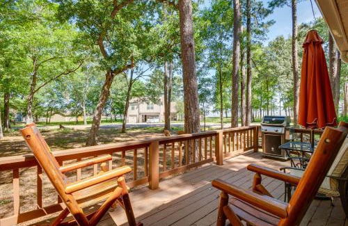 Cape Royale House | Cape Royale Home with Deck - Walk to Lake Livingston
