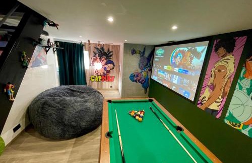 Valenciennes Apartment | Capsule Manga - Jacuzzi - Billard - Nintendo Switch - Netflix