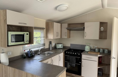 Brazzacott Cabin | CaravanBreak/3bed/PetsOk/FreeP/Tv/WiFi