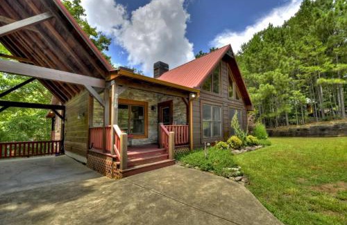 Eagle Mountain Villa | Cardinal Cabin - Cozy Coosawattee cabin with a fire pit