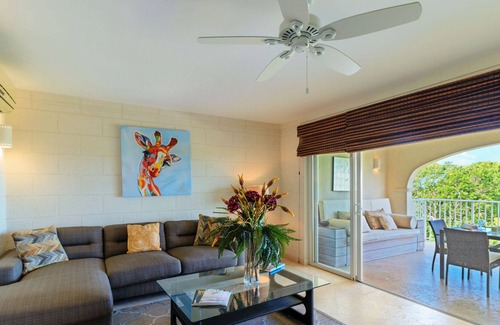 Merlin Bay Apartment | Caribbean Queen is located on the exclusive Royal Westmoreland Golf Resort