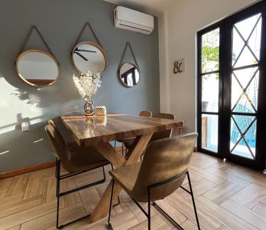 Puerto Madero Villa | Casa AbrahamMya Playa Linda 3 bed home with pool.