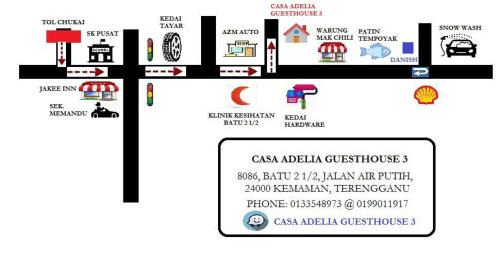 Kampung Jaya House | CASA ADELIA GUESTHOUSE CHUKAI