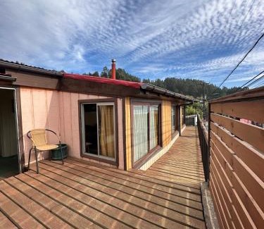 Tome House | Casa cabaña en Playa Cocholgue, Tomé, Concepción
