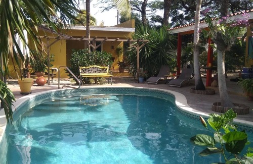 Savaneta Apartment | Casa Cunucu Terrace w/Pool