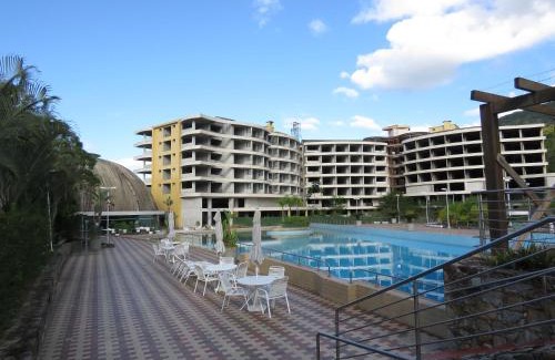 Aguas Mornas House | Casa de campo em resort com banheiras água termal