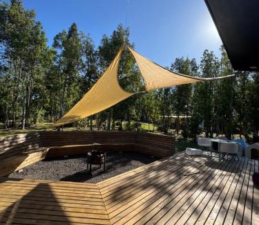 Puerto Octay House | Casa en el bosque-tinaja