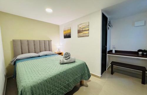 Irapuato Apartment | Casa Jacaranda Business Lodge 7 Suites Cowork Terrace
