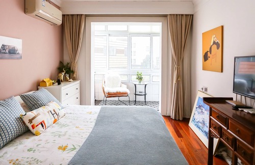 Xuhui Apartment | 【Casa Mia】 in the City Center FFC area close to Middle Huaihai /Heng Shan Road