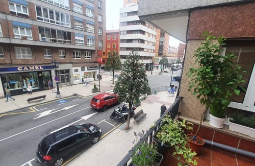 El Cristo y Buenavista Apartment | Casa Riera En el Centro de Oviedo, Terraza, 2hab