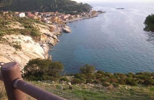 Pomonte House | casa vacanze blue house 20 meters from the sea pomonte elba island