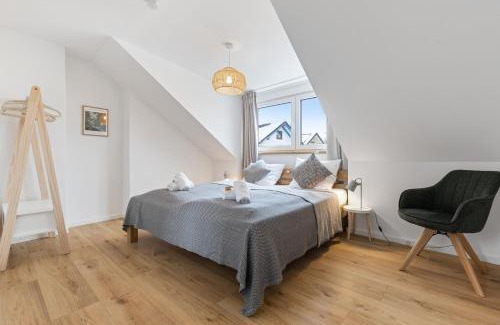 Hanfeld Apartment | Casa Verde: Küche, TV, Nespresso, im Grünen