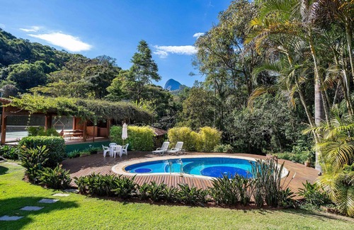 Itaipava House | Casakor, beautiful villa in Itaipava, 4 bedrooms, pool, tennis court,