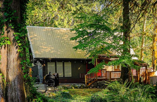 Marblemount Cabin | Cascade River Cabin + Hot Tub, Firepit
